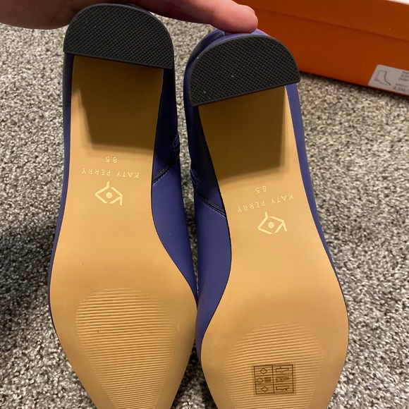 Katy Perry Collections The Wanderering Bootie in Softy Nappa Dust Blue 8.5 - Picture 9 of 9